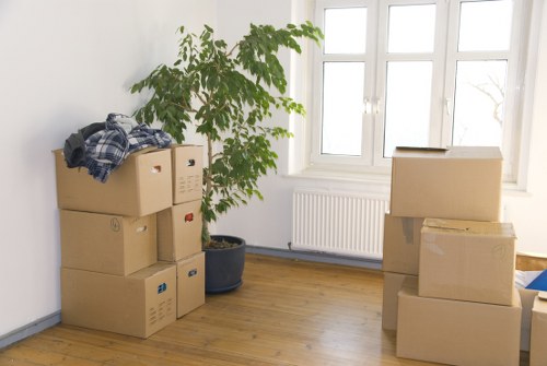 Room-by-room household storage organization in Woodside