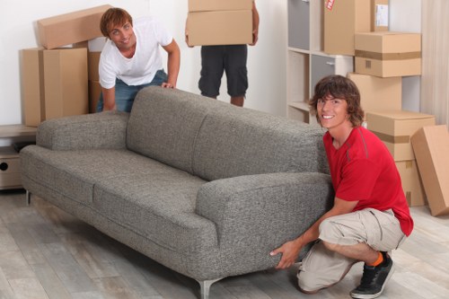 Family items safely stored in a secure Woodside storage unit