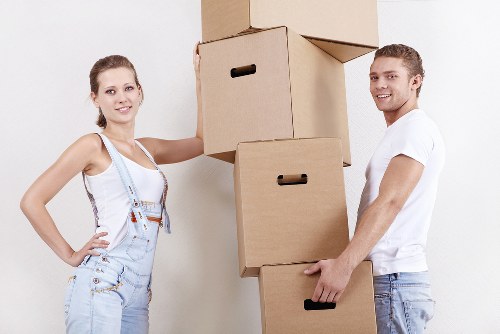 Storage and packing materials used for removals in Woodside